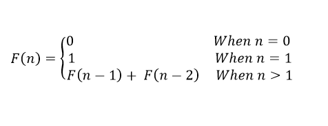 formula of fibonacci number